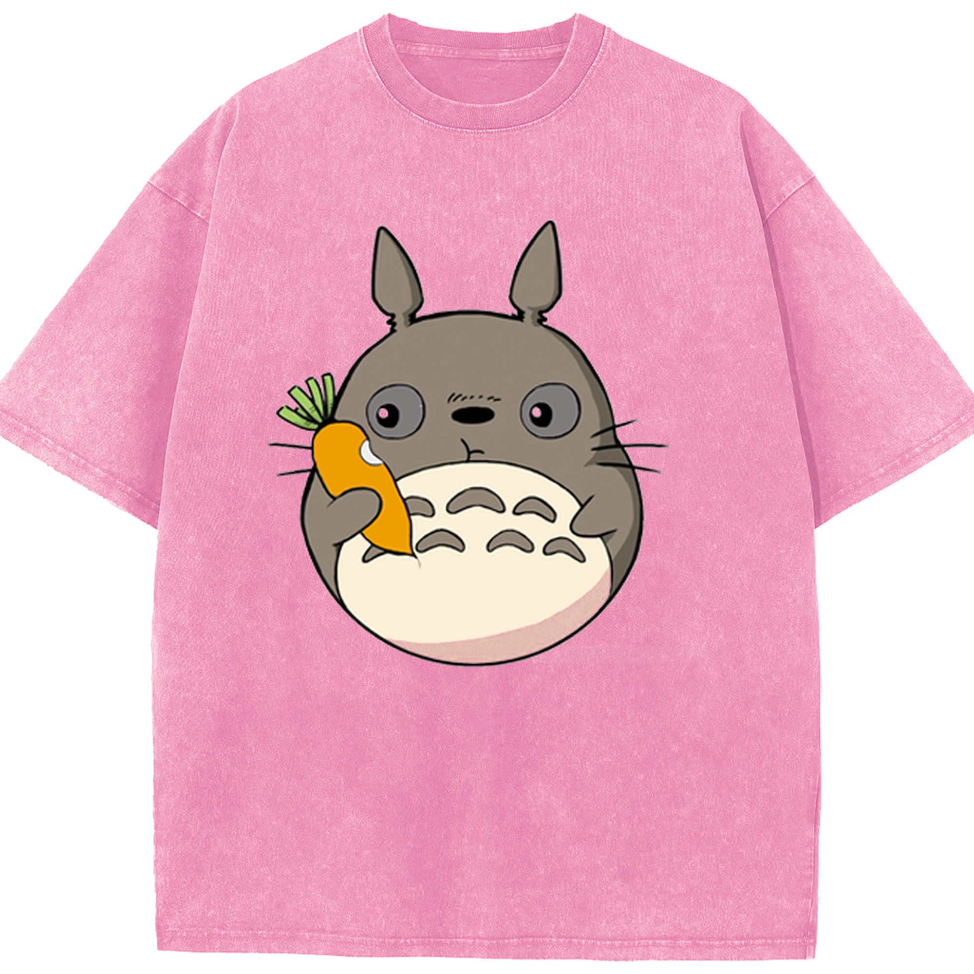 （画像用） となりのトトロ 草壁メイ 草壁サツキ My Neighbor Totoro Satsuki Kusakabe Mei Kusakabe 綿100% ヴィンテージ風 半袖Tシャツ（フロントプリント）